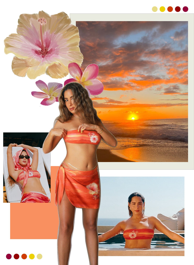 Inspired by the sun, created from the soul: A sunset, a muse, a new skin.